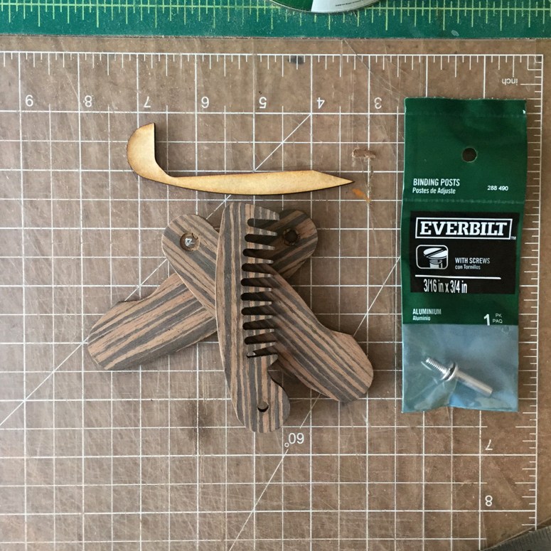 step 13 making your own folding wood beard comb tutorial by thenanogramstore